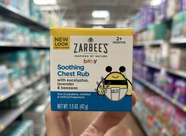 Zarbee's Baby Soothing Chest Rub 